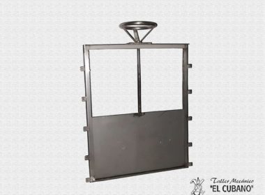 Compuerta de inox